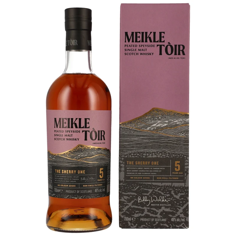 Meikle Toir | The Sherry One - Peated | GlenAllachie | 5 Jahre | 48%