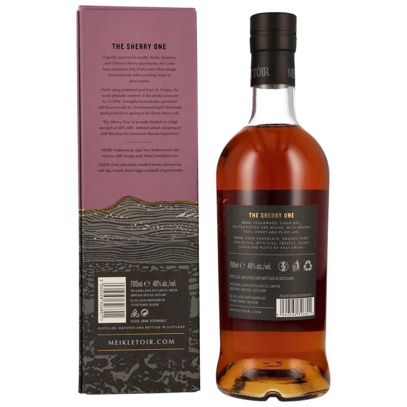 Meikle Toir | The Sherry One - Peated | GlenAllachie | 5 Jahre | 48%