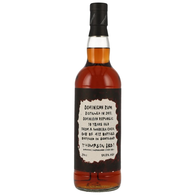 Thompson Bros | Dominican Rum 2013/2023 | 10 Years | 54,8%