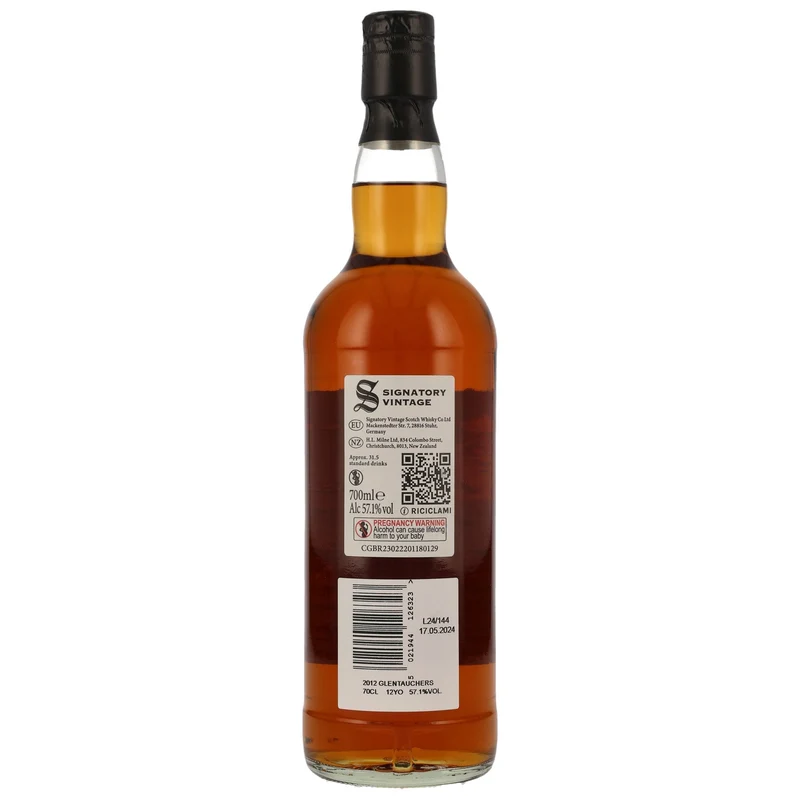 Glentauchers | 100 Proof Edition #18 | 12 Jahre | 2012/2024 | Signatory Vintage | 57,1%