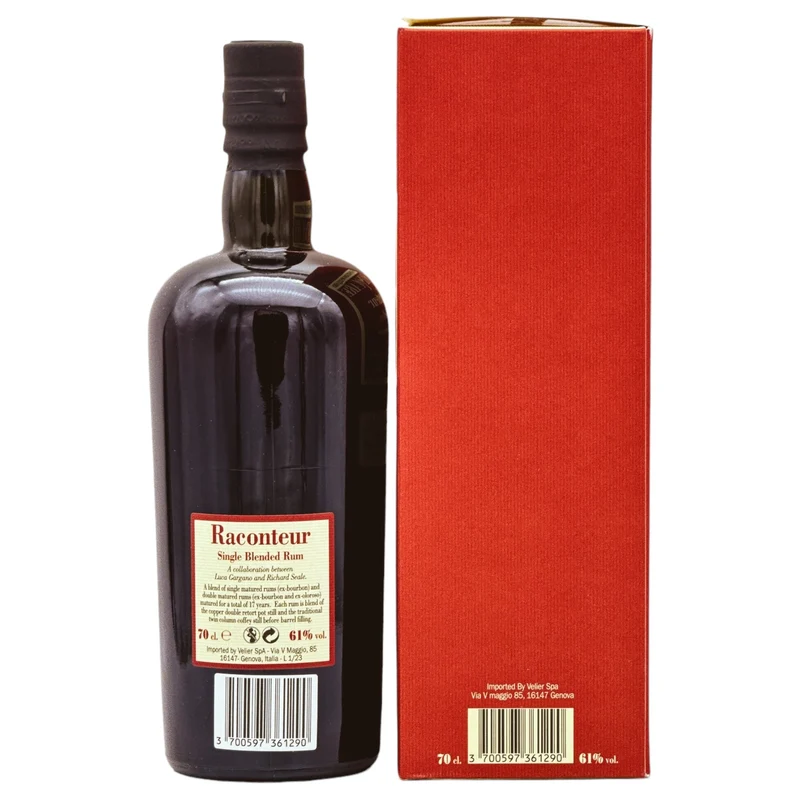 Foursquare Raconteur Single Blended Rum 2023 | 17 Years | 61%
