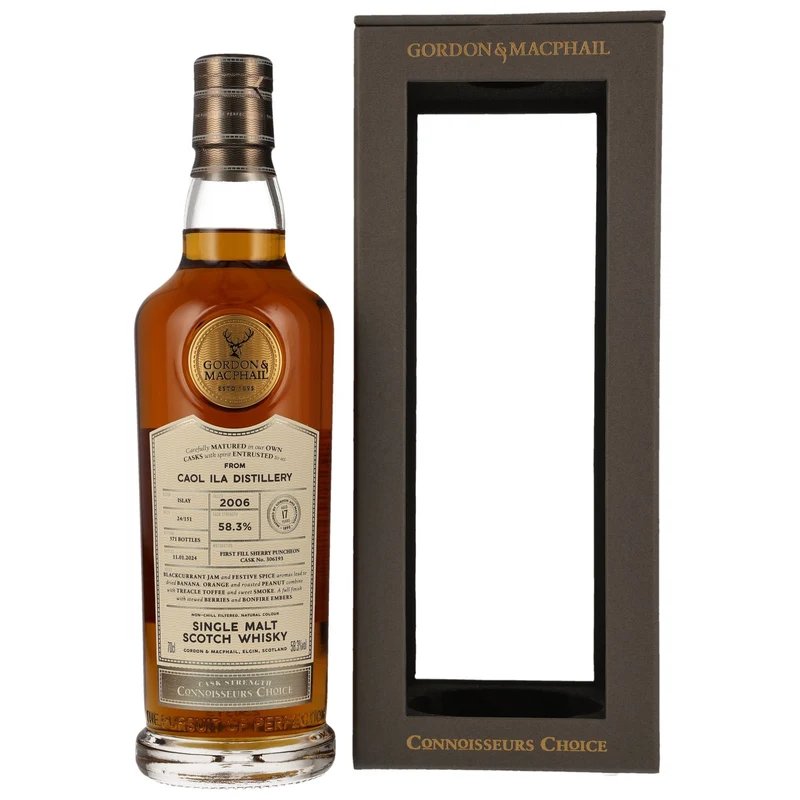 Caol Ila | 17 Jahre | 2006/2024 | Gordon & MacPhail | Connoisseurs Choice | Cask #306193 | 58,3%