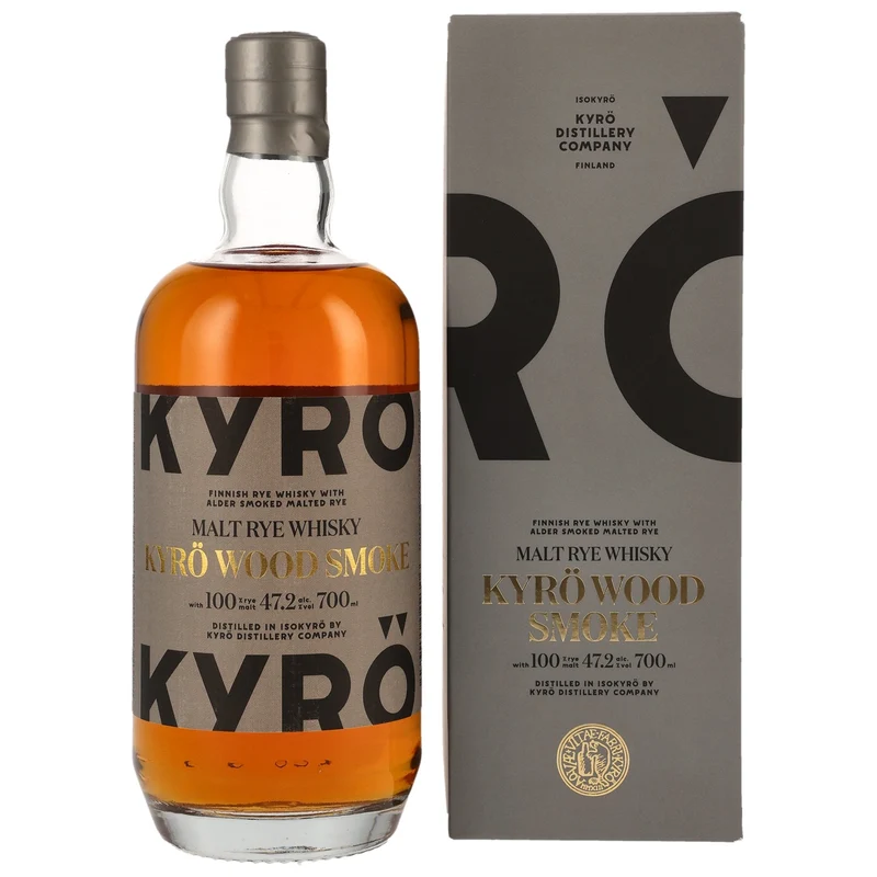 Kyrö | Wood Smoke | Malt Rye Whisky | 47,2%