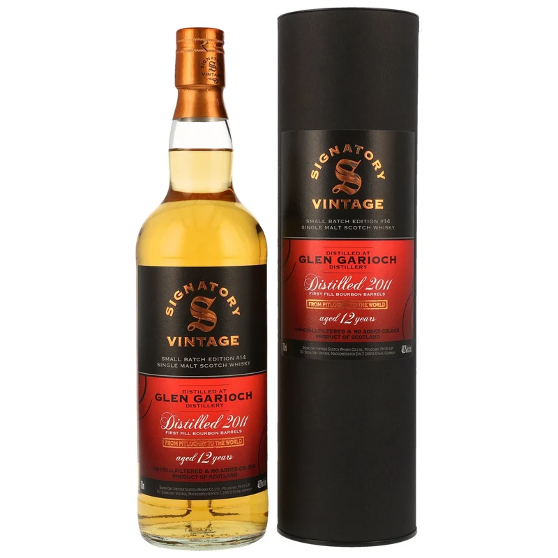 Glen Garioch | Signatory Vintage | Small Batch Edition #14 | 12 Jahre | 48,2%