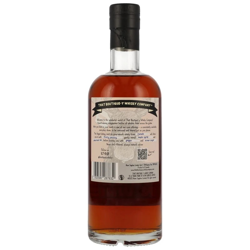 Canadian Corn Whisky | 8 Jahre | Sherry Cask | That Boutique-y Whisky Company | 45,8%