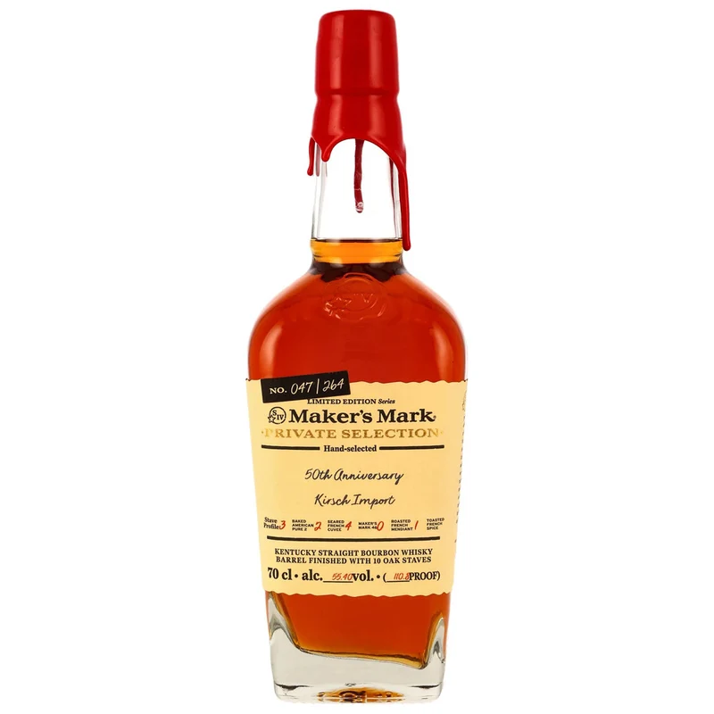 Makers Mark Maker's Mark Private Selection 50th Anniversary Kirsch Import 55,4% 0,7l