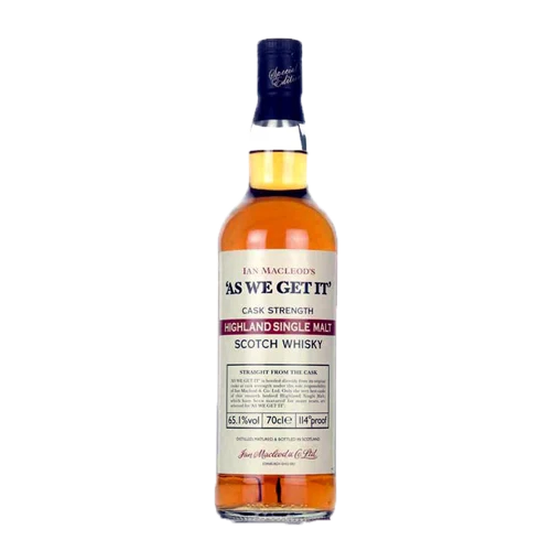As We Get It cask strength Highland Edition