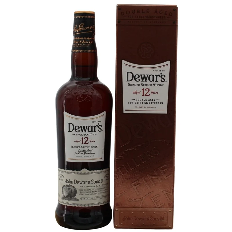 Dewars 12 Jahre Double Aged 40% 0,7l