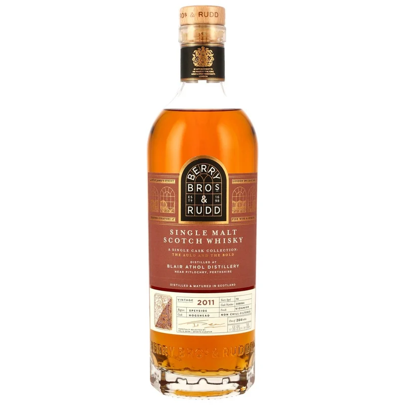 Blair Athol 14 Jahre 2011 Viognier Cask Finish - #308064 The Auld & The Bold Berry Bros & Rudd 56,9% 0,7l