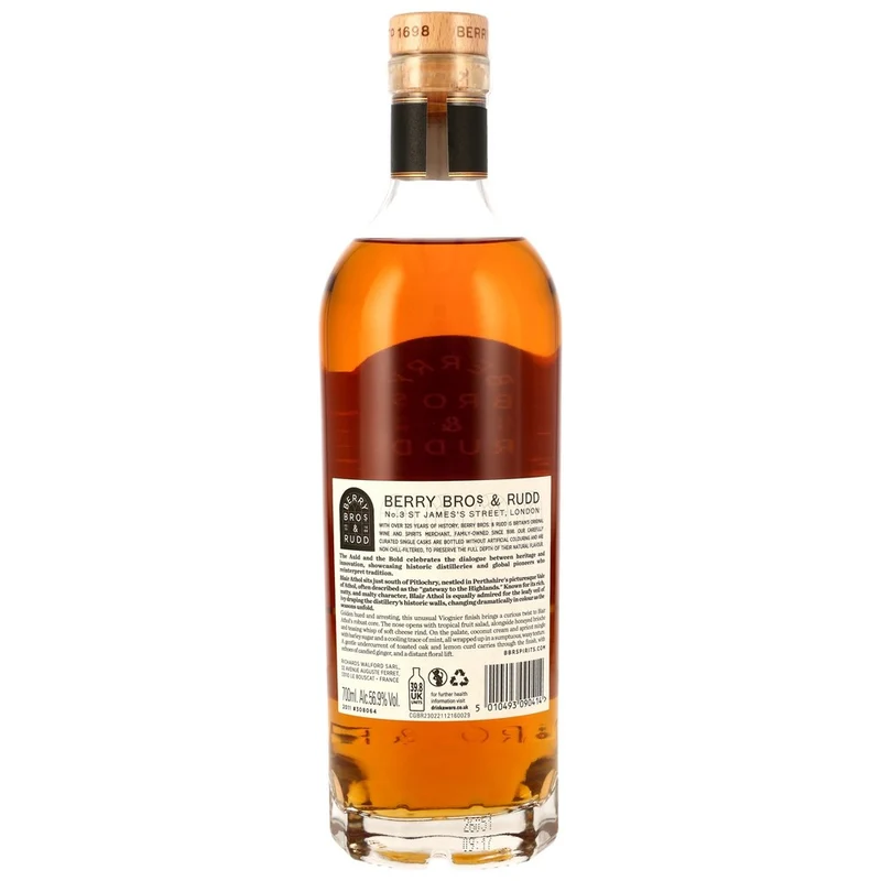 Blair Athol 14 Jahre 2011 Viognier Cask Finish - #308064 The Auld & The Bold Berry Bros & Rudd 56,9% 0,7l