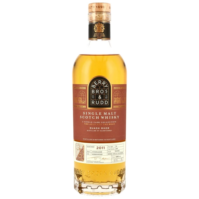 Ruadh Mhor 14 Jahre 2011 Hogshead #284 The Auld & The Bold Berry Bros & Rudd 60,6% 0,7l