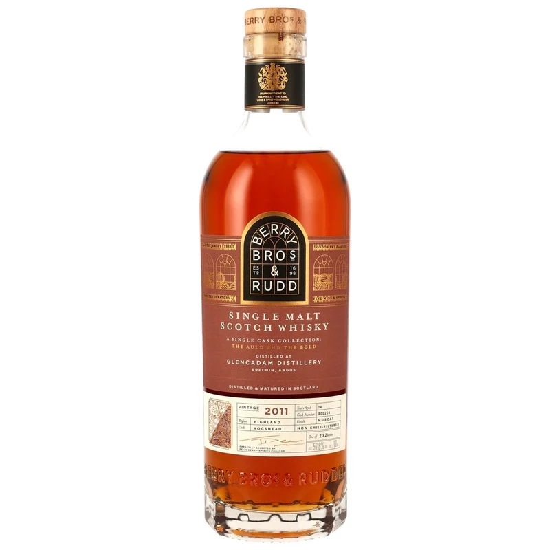Glencadam 14 Jahre 2011 Muscat Cask Finish #800224 The Auld & The Bold Berry Bros & Rudd 57,8% 0,7l