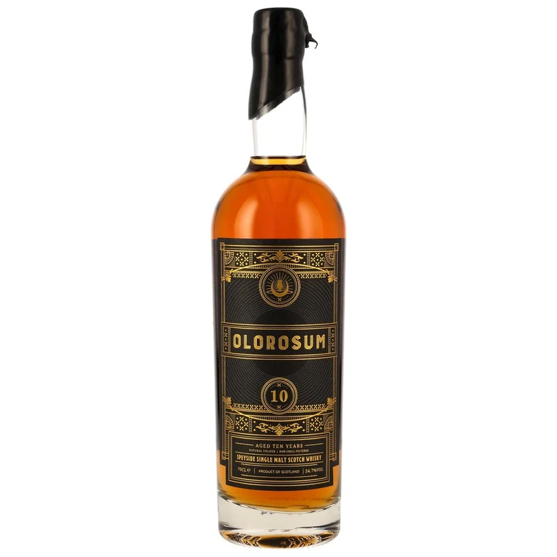 Olorosum Secret Speyside 10 Jahre - Oloroso Sherry Casks Finish 54,7% 0,7l