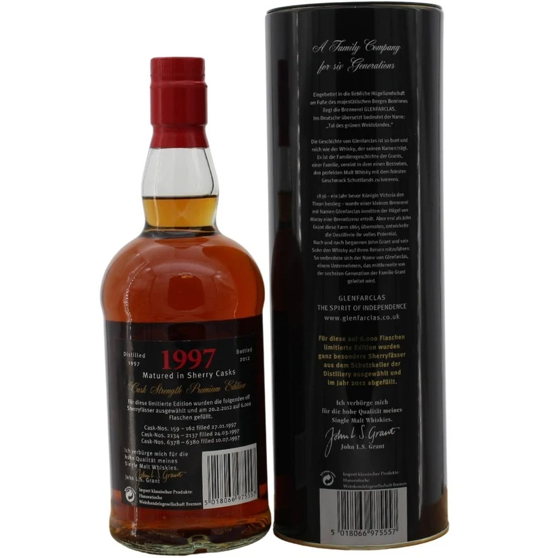 Glenfarclas 1997/2012 Sherry Cask 53,6% 0,7l