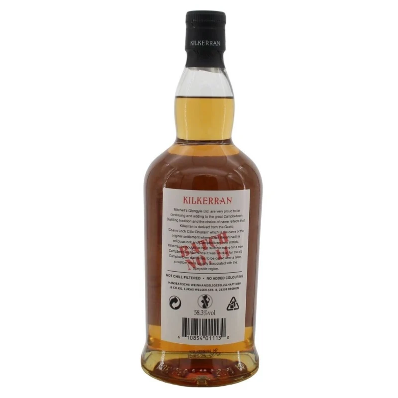 Kilkerran Heavily Peated Batch #14 58,3% 0,7l