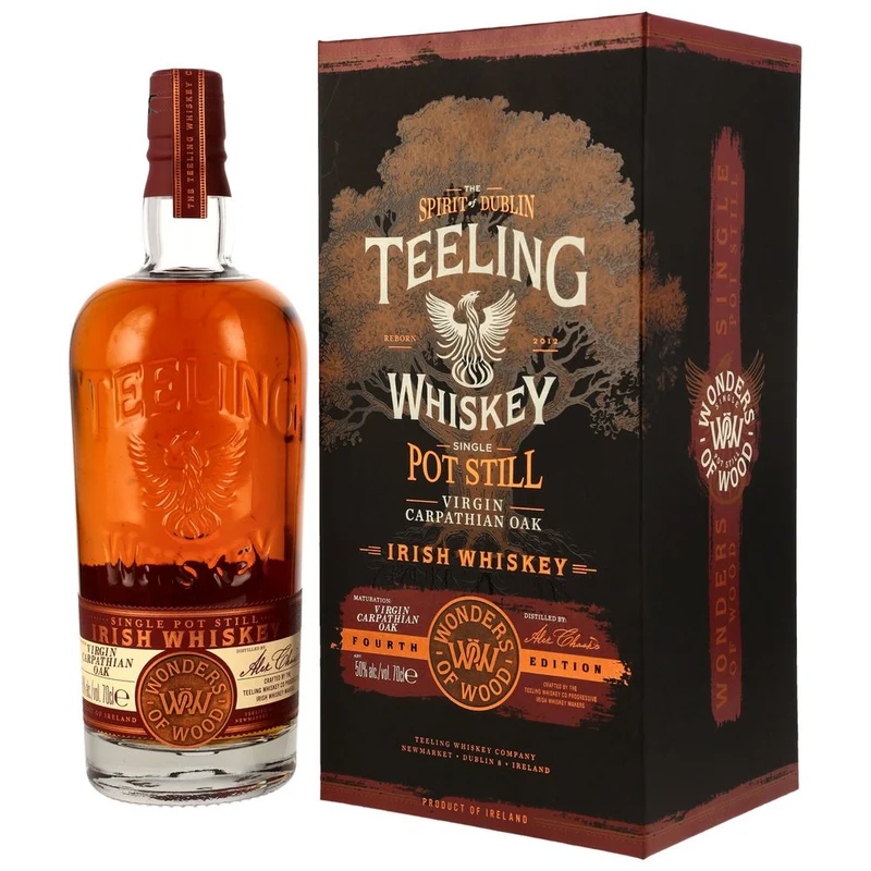 Teeling Wonders of Wood - Virgin Carpathian Oak Fourth Edition 50,0% 0,7l