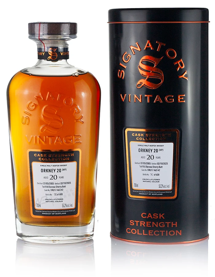 Mystery Malt (Highland Park) 20 Year Old 2005 Signatory Cask Strength