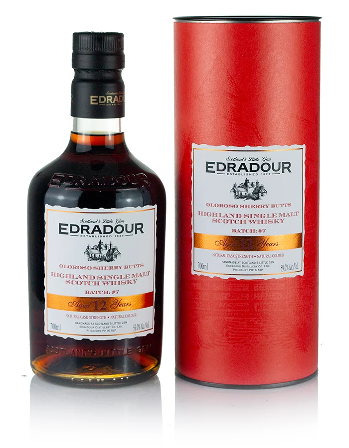 Edradour 12 Year Old Sherry Cask Strength Batch #7