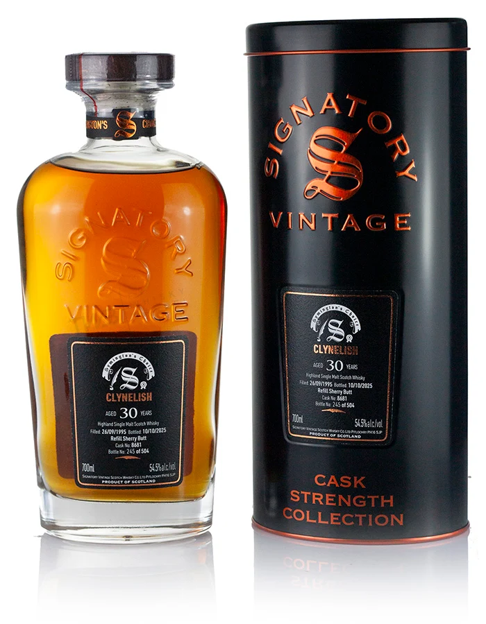 Clynelish 30 Year Old 1995 Signatory Symington’s Choice