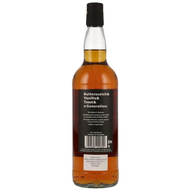 Butterscotch & Vanilla & Toast & A Generation | 30 Jahre | Blended Grain Scotch Whisky | 0,7l | 40%