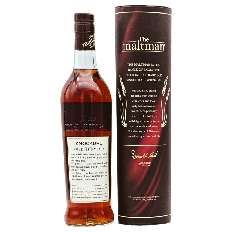 Knockdhu | The Maltman | Cask #128 |2013/2024 | 52,3%
