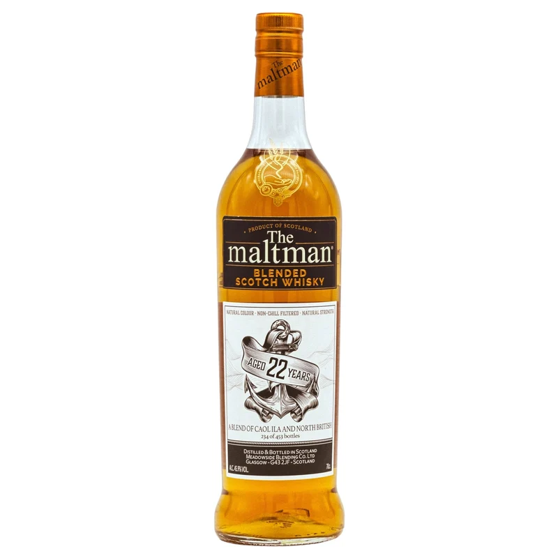 Caol Ila & North British | The Maltman | 22 Jahre | Blended Scotch Whisky | 45,9%