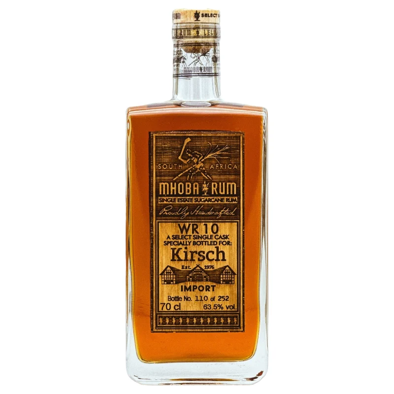 Mhoba Rum 2019/2023 South Africa Single Estate Sugar Cane Rum | 63,5%