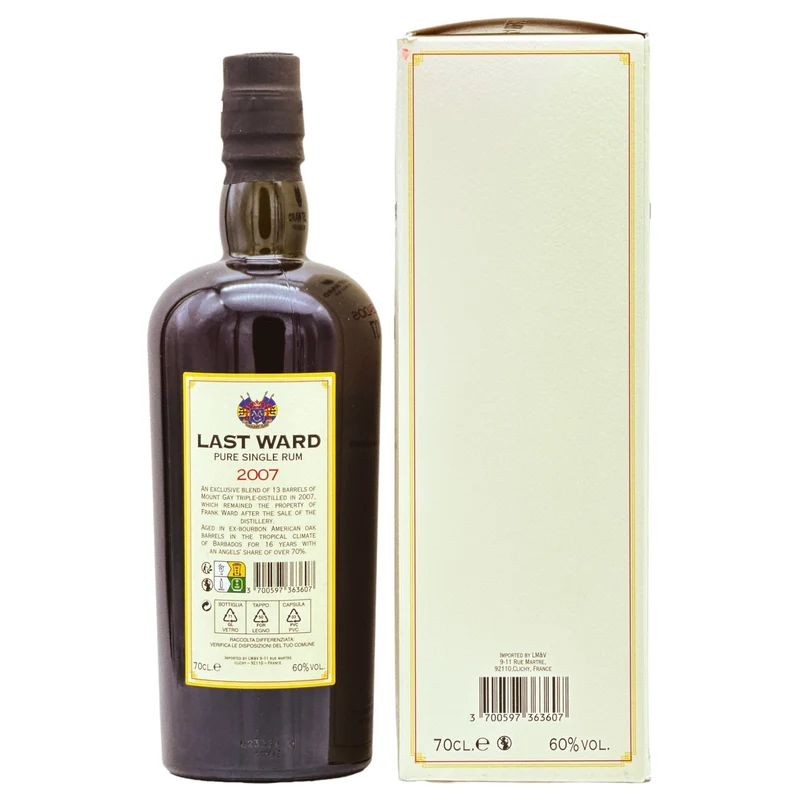 Last Ward Barbados 2007 Pure Single Rum | 16 Years | 60%