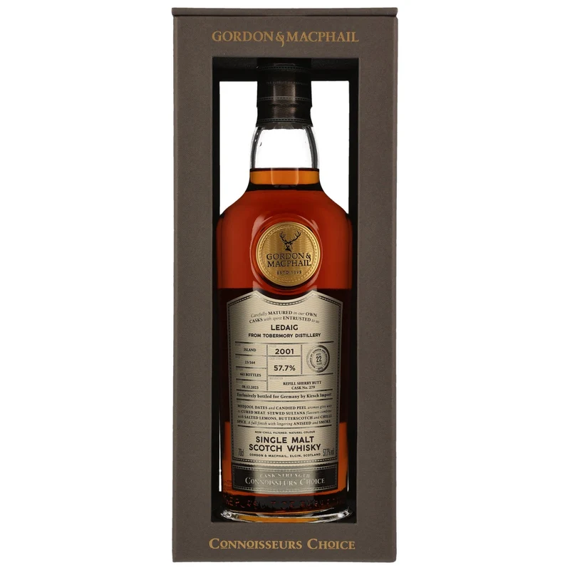 Ledaig | Sherry #279 | Gordon & MacPhail | 22 Jahre | 2001/2023 | 57,7%
