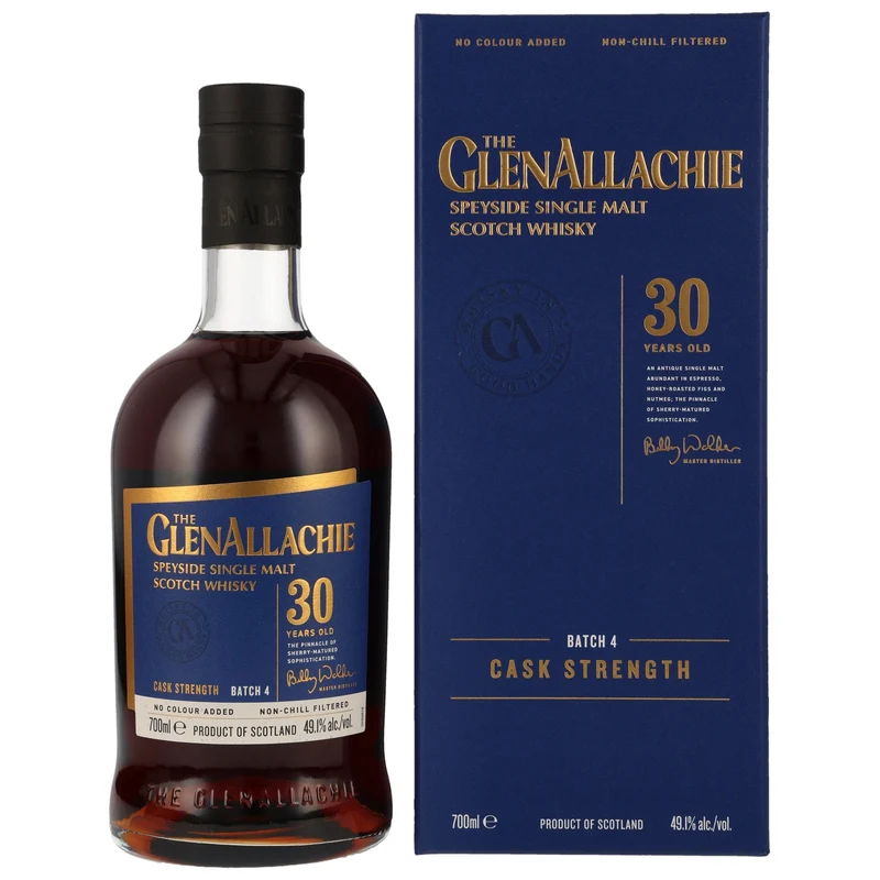 GlenAllachie | 30 Jahre | Batch 4 | Cask Strength | 49,1%