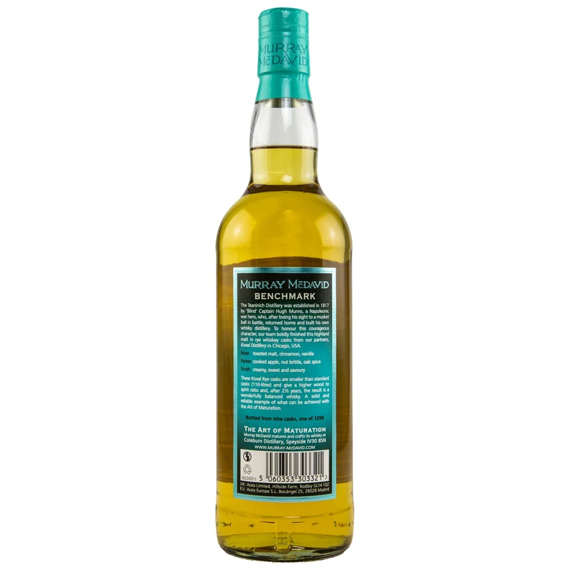 Teaninich | Murray McDavid | Koval Rye Cask | 8 Jahre | 2014/2022 | 46%