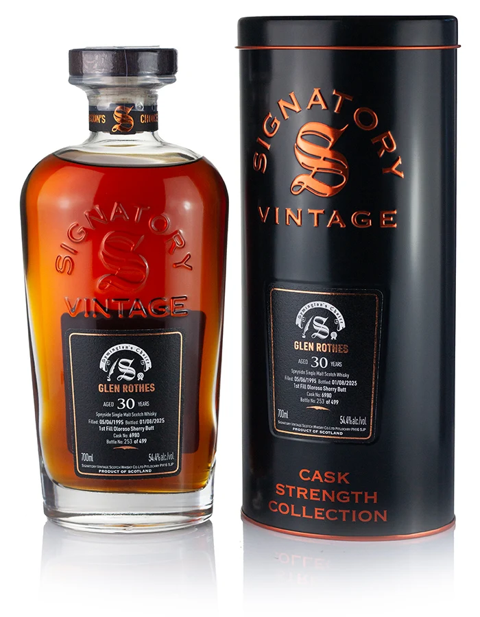 Glenrothes 30 Year Old 1995 Signatory Symington’s Choice