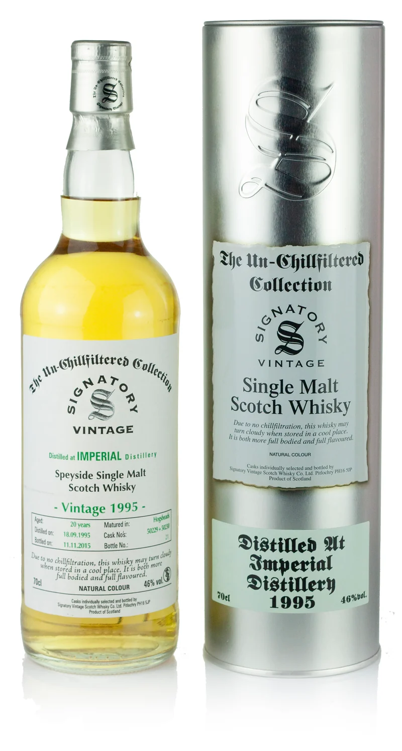 Imperial 20 Year Old 1995 Signatory Un-Chillfiltered