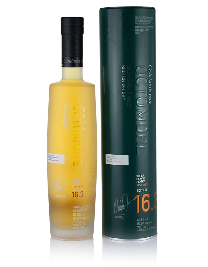 Bruichladdich Octomore 16.3 Bourbon, Sauternes and Pedro Ximenez Cask