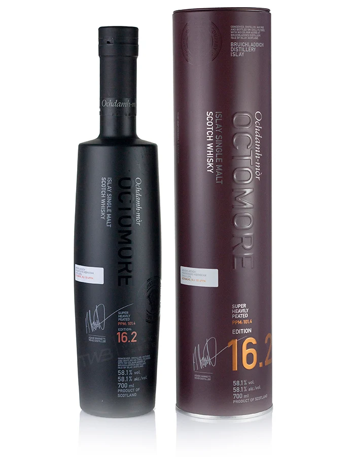 Bruichladdich Octomore 16.2 Oloroso, Bordeaux, Madeira & Moscatel Cask (2025)