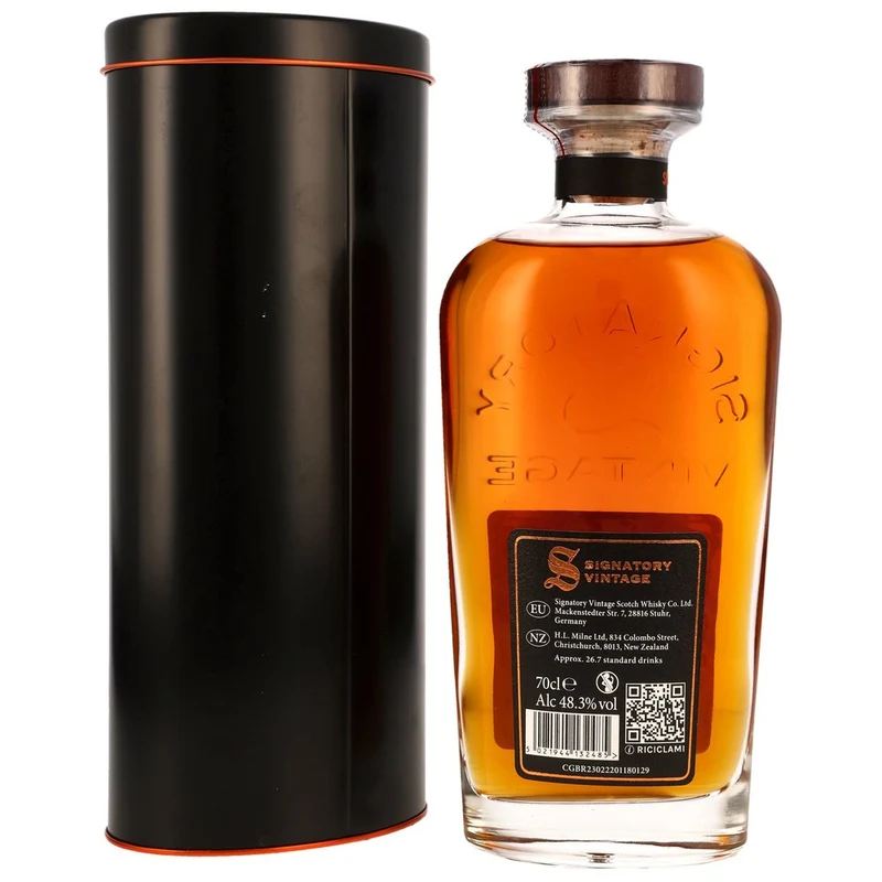 Glenburgie 30 Jahre 1995/2026 Cask Strength Collection - Sig Symingtons Choice - 1st Fill Amontillado Cask #212 48,3% 0,7l