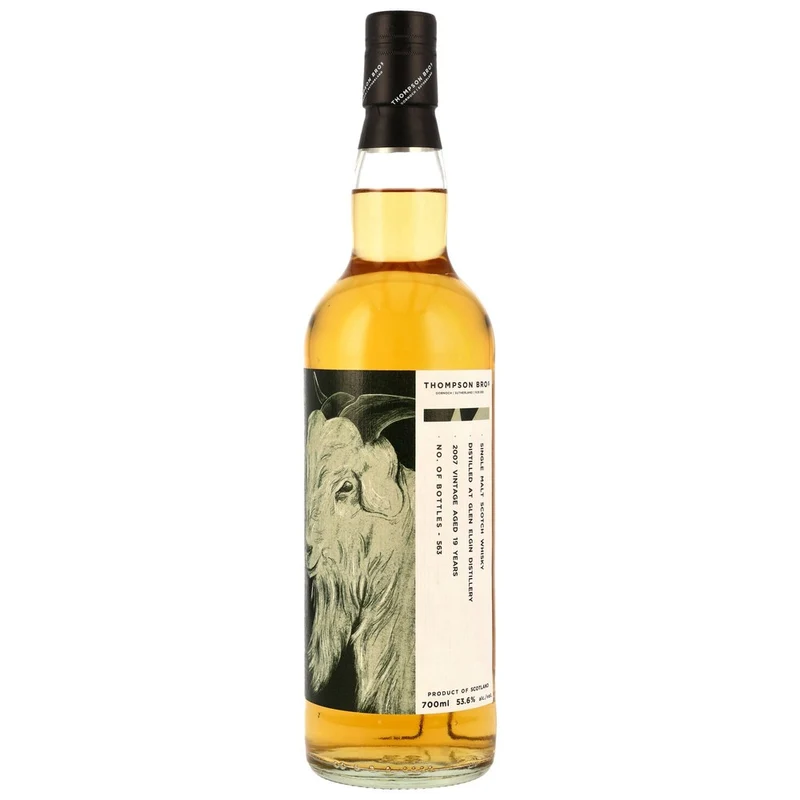 Glen Elgin 19 Jahre 2007/2026 - Thompson Bros. - Refill Hogsheads 53,6% 0,7l