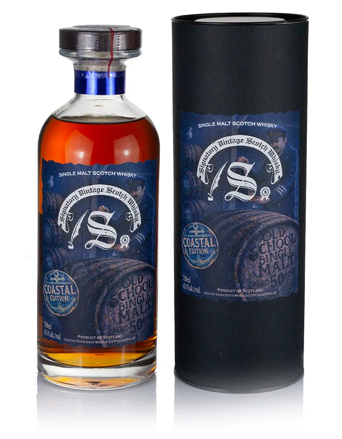 Mystery Malt Old School Malts 50 Year Old Coastal Edition Signatory