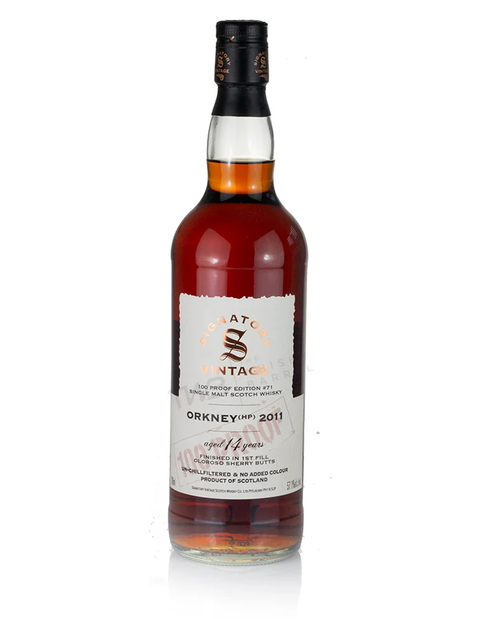 Mystery Malt (Orkney HP) 14 Year Old 2011 Signatory 100-Proof Edition #71