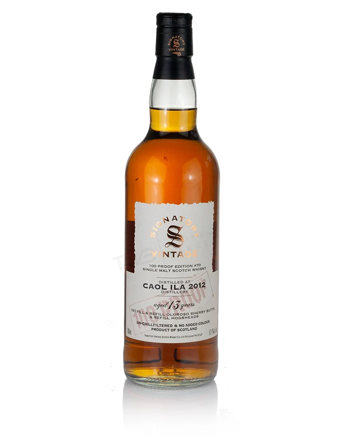 Caol Ila 13 Year Old 2012 Signatory 100-Proof Edition #70