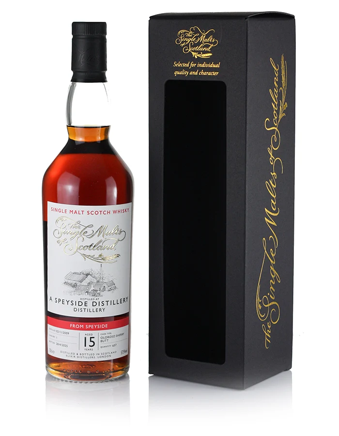 Mystery Malt Speyside 15 Year Old 2009 Single Malts of Scotland
