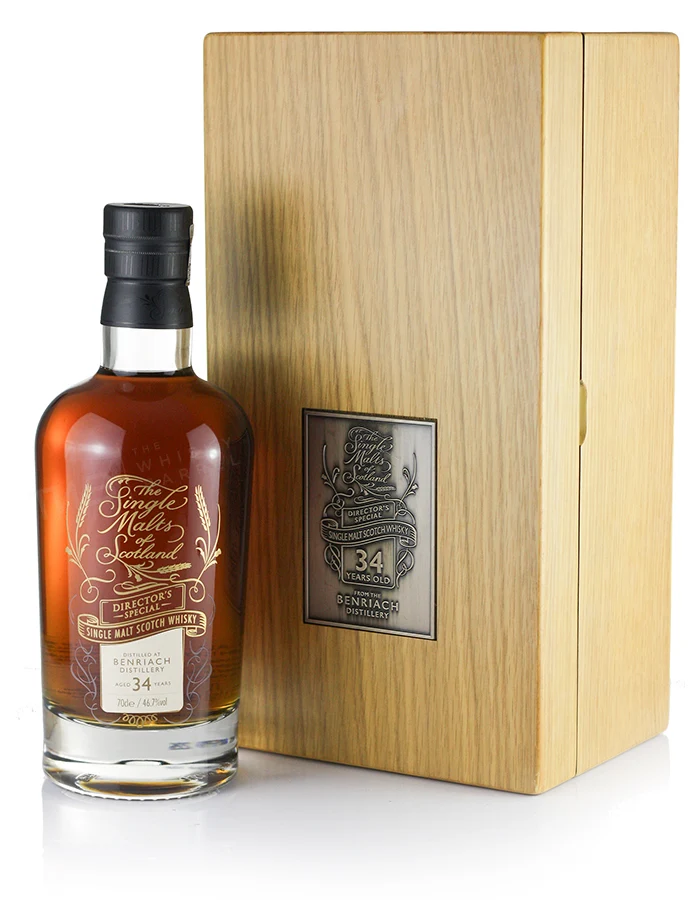 Benriach 34 Years Old Single Malts of Scotland Director's Special
