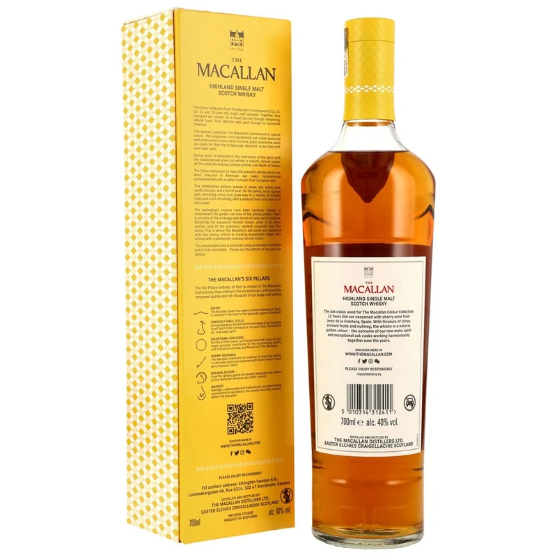 Macallan 12 Jahre Colour Collection 40,0% 0,7l