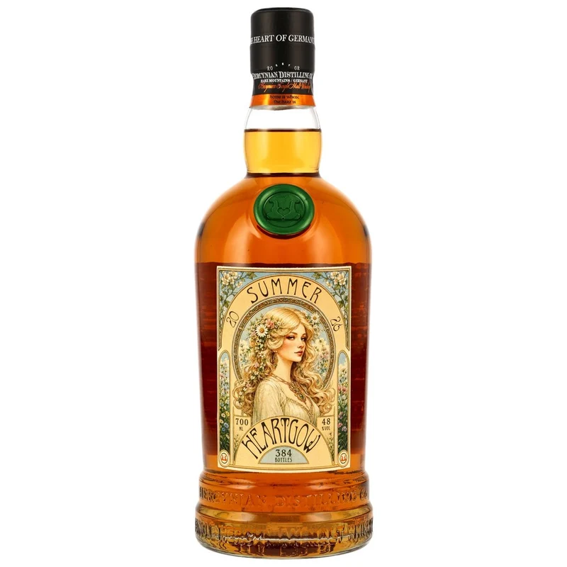 Heartgow Summer 2026 - Hercynian Single Malt Whisky - 1st Fill Rye Whiskey & Malaga Moscatel Hogsheads 48,0% 0,7l