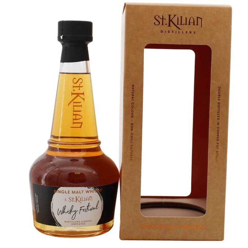 St. Kilian Sonderabfüllung Whiskyfestival Unpeated 53,6% 0,5l