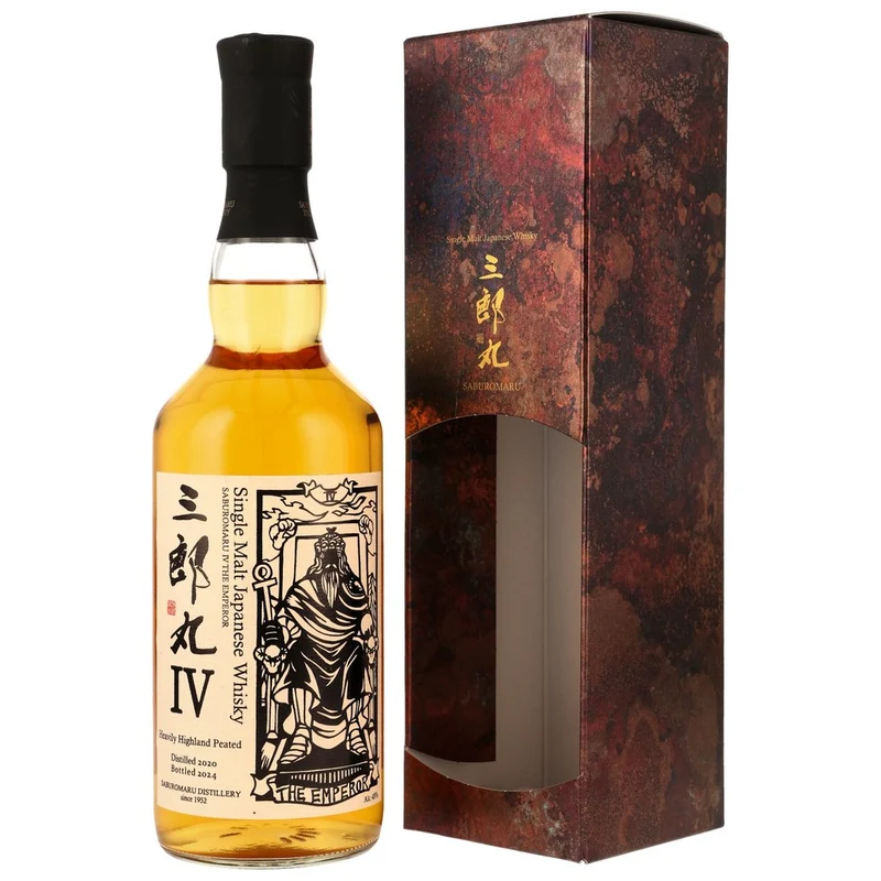 Saburomaru IV The Emperor - 2020/2024 - Heavily Highland Peated 48,0% 0,7l