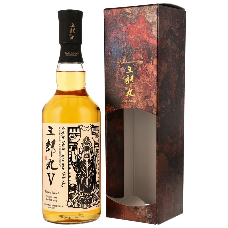 Saburomaru V The Hierophant - 2021/2024 - Heavily Peated 48,0% 0,7l