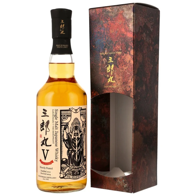 Saburomaru V The Hierophant - 2021/2024 - Cask Strength Heavily Peated 60,0% 0,7l