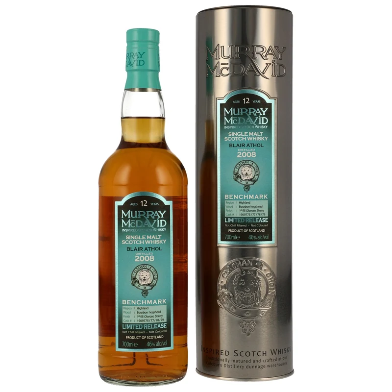 Blair Athol | Murray McDavid | 12 Jahre | Oloroso Finish | 2008/2021 | 46%