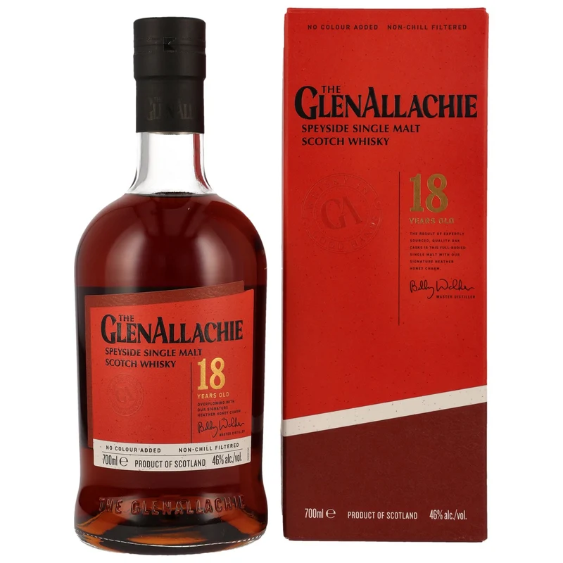GlenAllachie | 18 Jahre | Neues Design | 46%